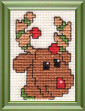 Reindeer christmas cross stitch