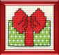 christmas parcel cross stitch kit
